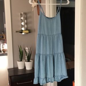 NWOT Chambray babydoll dress
